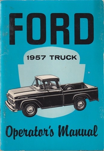 1957 ford pickup and - 1957,