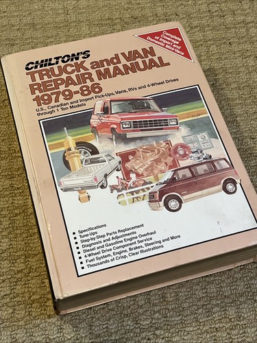 Pickup truck van repair book - pickup,