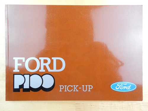 Ford p100 manual 1989 - manual, danish